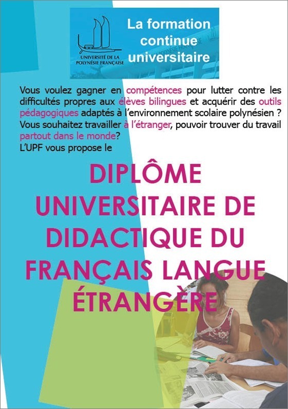 Lancement du Diplôme d’Université Didactique du Français Langue Etrangère