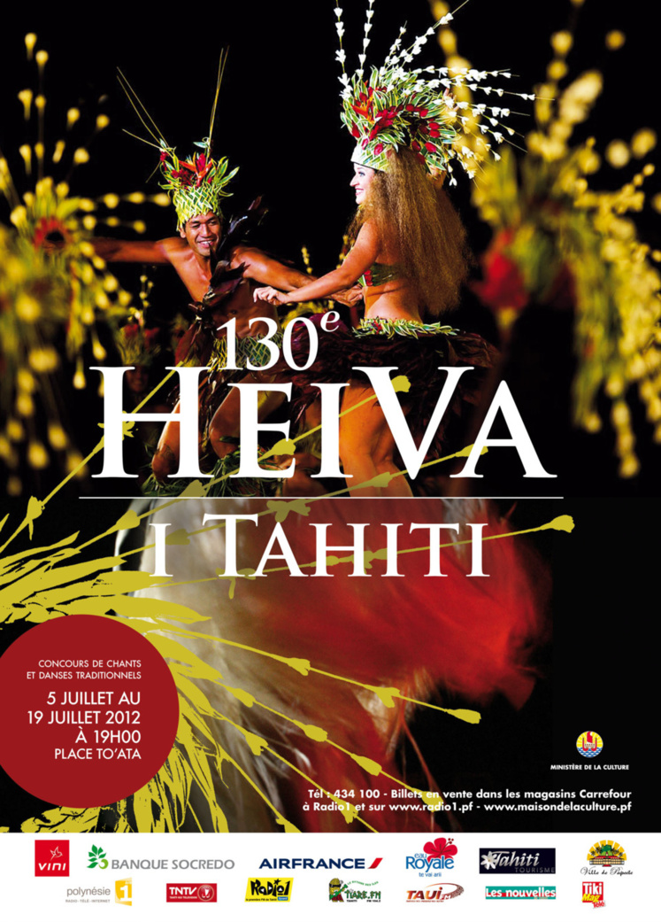 Heiva i Tahiti 2012 : composition du jury de chants et danses