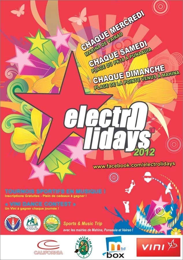 Electrolidays 2012, 6ème édition