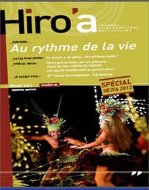 Parution du 58ème Hiro'a - Spécial Heiva 2012