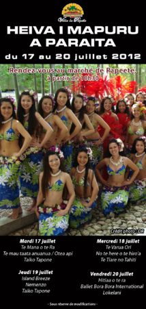La ville de Papeete organise son Heiva I Mapuru A Paraita