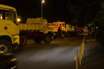 Le collectif contre la hausse des carburants bloque l'entrée ouest de Papeete, jeudi (màj)