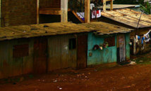 Le quartier Bimbo de Pamatai à Faa'a est constitué de nombreuses habitations insalubres