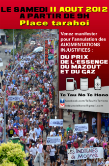 Carburants: Nouvelle marche de contestation le 11 août
