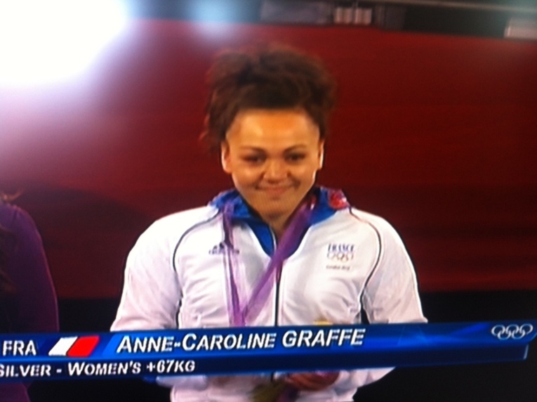 La tahitienne Anne-Caroline Graffe remporte la médaille d'Argent de taekwondo au JO de Londres!