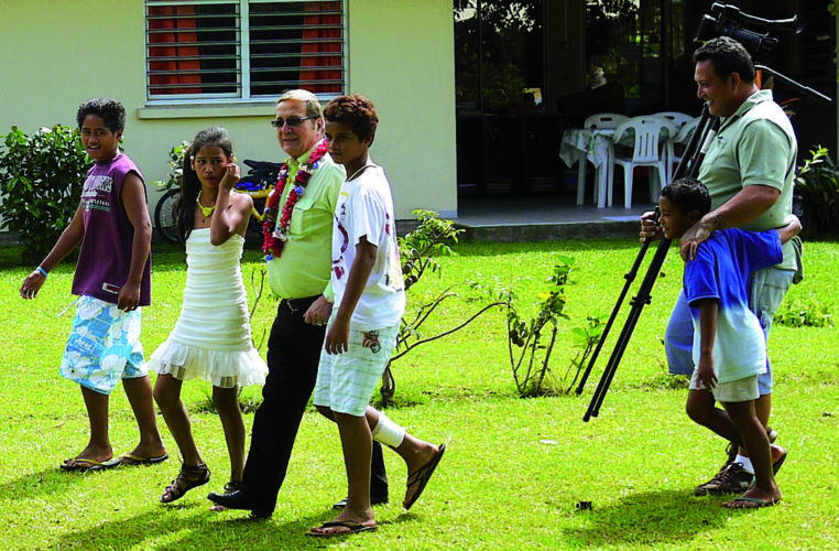 Village d’enfants de Polynésie: 35 cartables  offerts pour bien démarrer la rentrée !