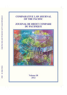 Le journal du droit comparé du Pacifique fête ses 18 ans