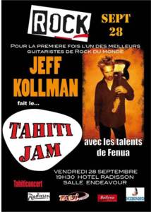 Jeff Kollman, un des plus grands guitaristes de sa génération, au Radisson le 28 septembre