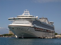 Le Sapphire Princess, un des navires qui sera à nouveau à Papeete les 7 et 8 novembre 2012.