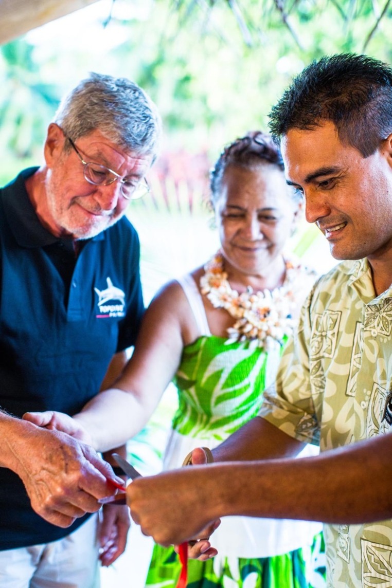 Paul RAMOS, Rosalie TU et Roland BOPP