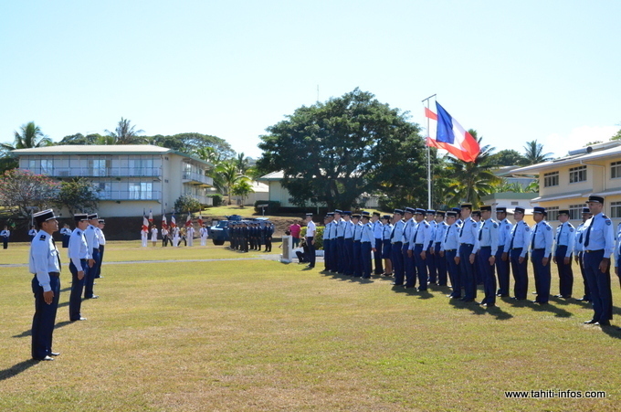 Prises de commandement à la Gendarmerie