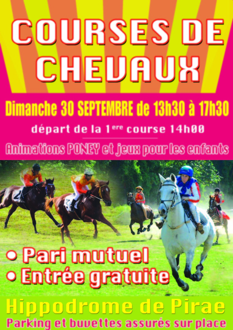 Hippodrome : 5 courses au programme dimanche, faites vos jeux !