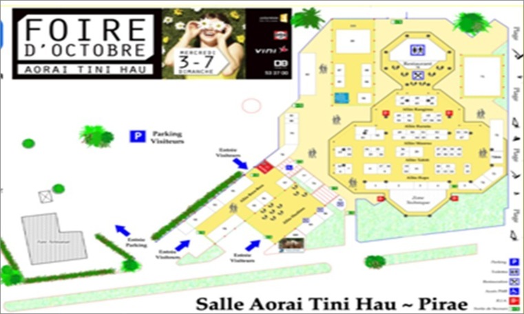 19ième Foire d'Octobre à la salle Aorai Tinihau du 3 au 7 octobre