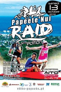 Seconde édition du Papeete Nui Raid, samedi 13 octobre