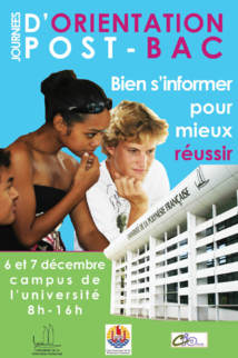 Journées d'orientation post-bac de l'Université de Polynésie Française