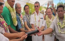 Inauguration de certaines structures administratives sur l'île de Makemo