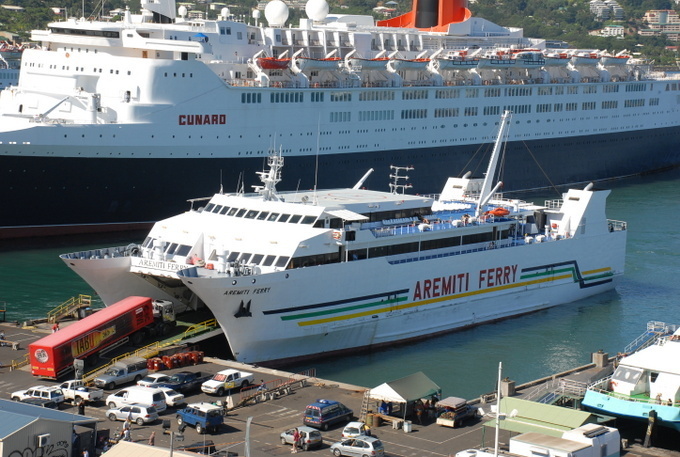 Fret interinsulaire : bras de fer sur la ligne Papeete Moorea 