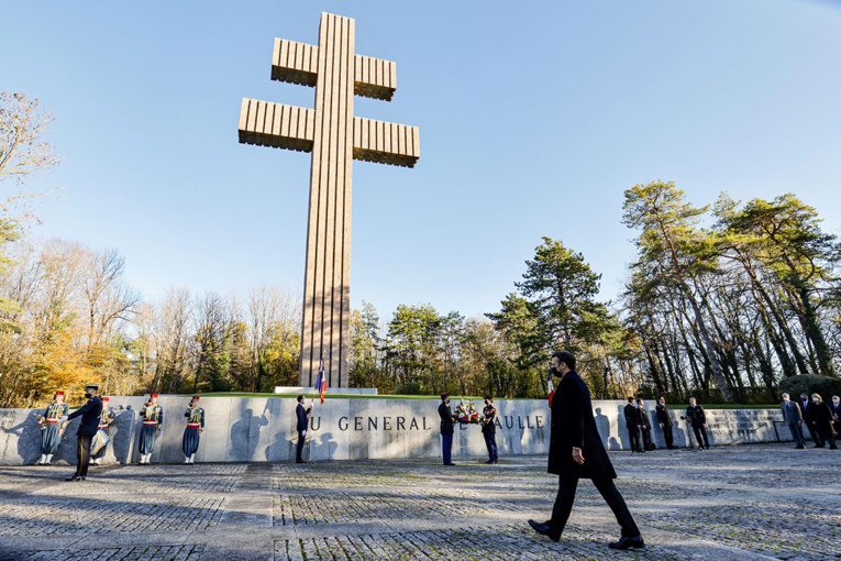 Macron à Colombey pour le 50e anniversaire de la mort de de Gaulle