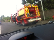 Mahina: Un véhicule en feu dans la descente du Taharaa