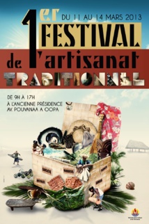 1er Festival de l’artisanat traditionnel du 11 au 14 mars à l'Ancienne présidence - Quartier Broche