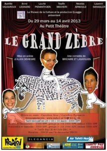 Pièce de théâtre "Le Grand zèbre"