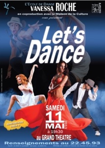 "Let's Dance" représentation unique de l'Ecole de danse de Vanessa Roche, demain 11 mai