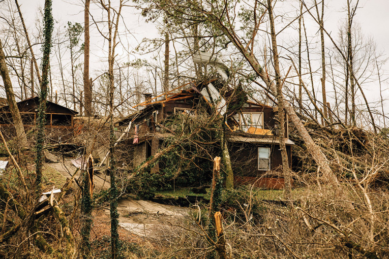 Cinq morts dans l'Alabama, traversé par des tornades