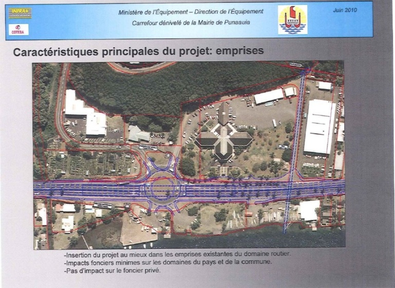 Tunnel routier de Punaauia: Les travaux débuteront dès lundi annonce le ministre Bruno Marty