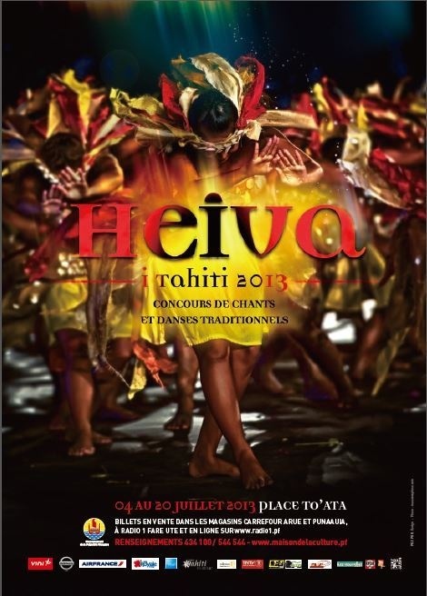 Heiva i Tahiti 2013 : l'affiche et le programme