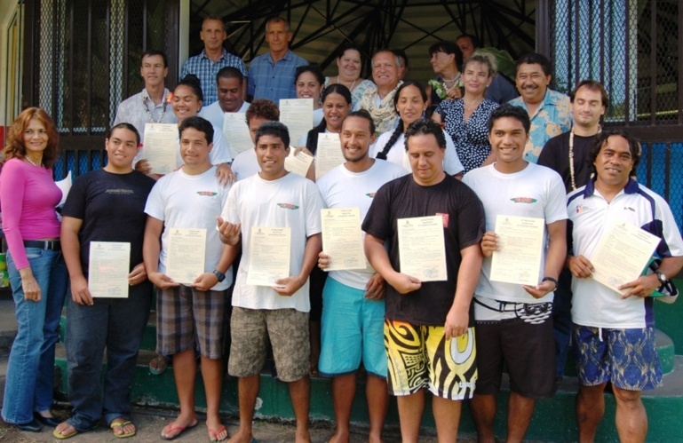 Remise d’attestations Kayak’anim au Centre Tarevareva :  100% de réussite !