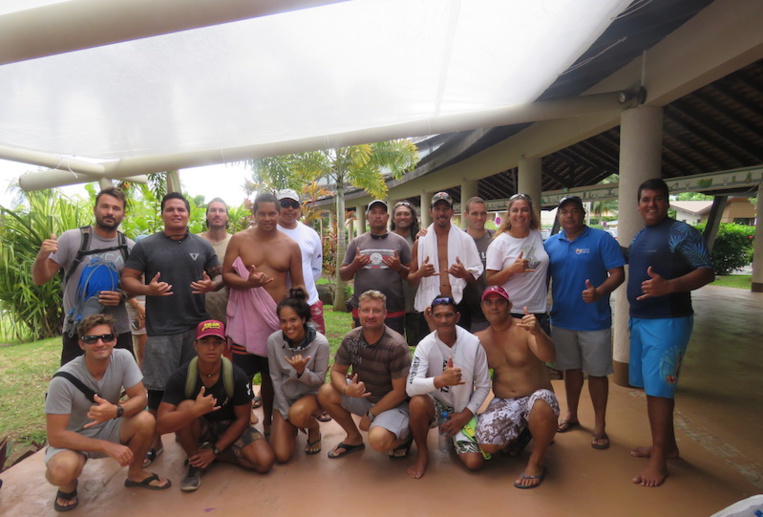 Des prestataires d’activités nautiques de Moorea ont suivi une formation au Certificat professionnel polynésien d’accompagnateur d'activités physiques de pleine nature.