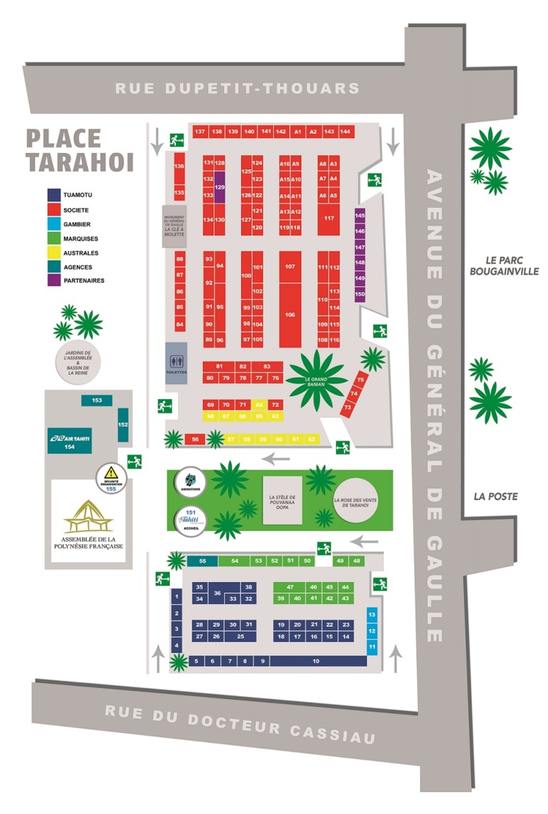 Le salon du tourisme se tiendra Place Tarahoi