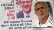 Un quotidien turc confond Gerd Müller le ministre et Gerd Müller l'ancien footballeur