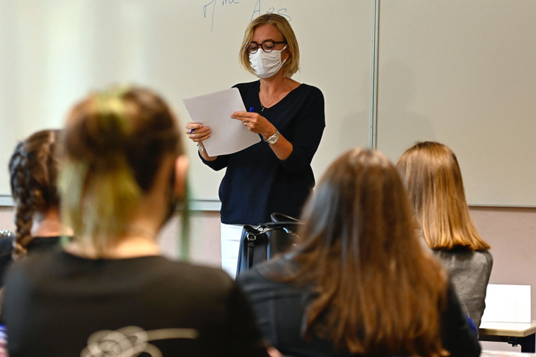 L’obligation vaccinale ne sera plus applicable à compter de lundi pour les enseignants des établissements scolaires (Photo : Damien Meyer – AFP).