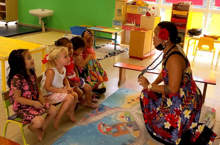 L’école Patoa fait partie des trois écoles marquisiennes qui appliquent depuis un an et demi le bilinguisme au cycle 1.