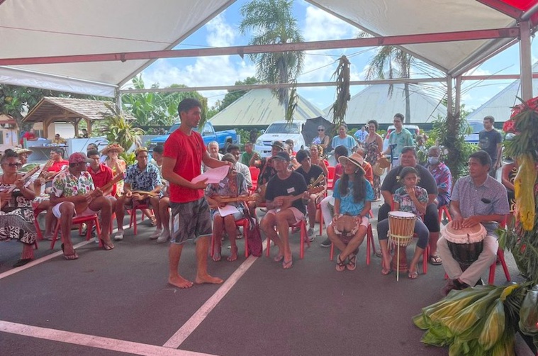 À Raiatea, les élèves connaissent la chanson