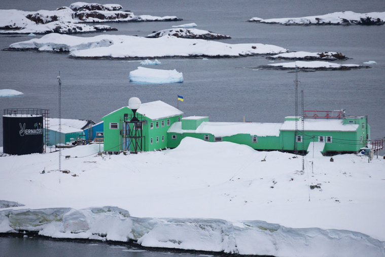 Handout / Ukrainian Antarctic Akademik Vernadsky Station / AFP