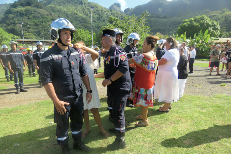 Armistice commémoré et pompiers honorés à Moorea