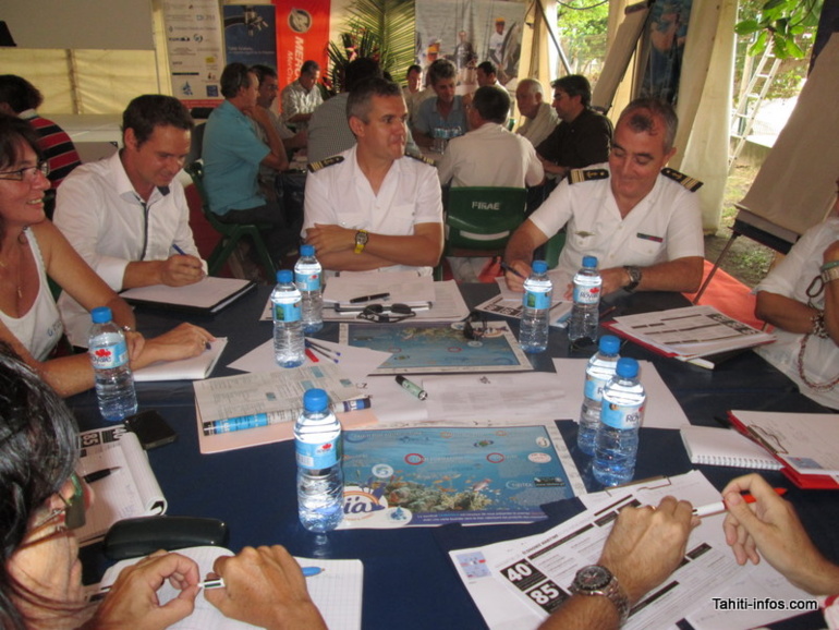 1er forum de la mer à Aora’i Tini Hau : Plus de cent participants pour la première journée