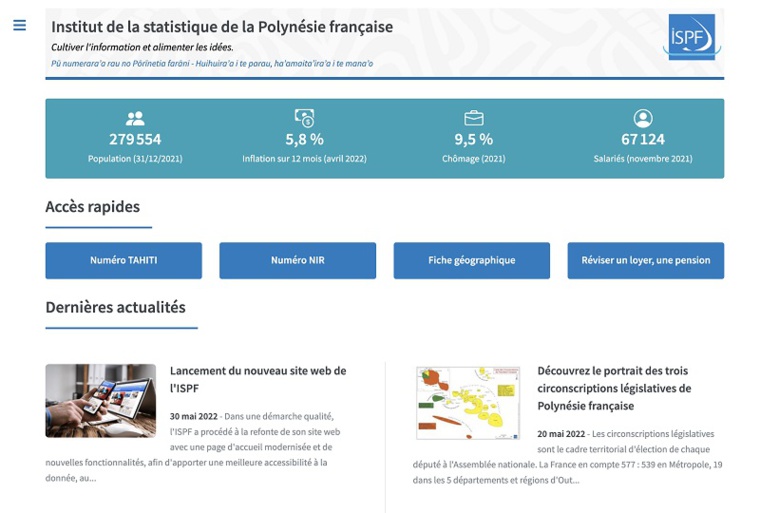 Un nouveau site internet pour l'ISPF