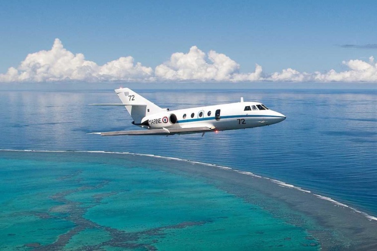 ​Des avions de l'armée en répétition dans le ciel de Papeete