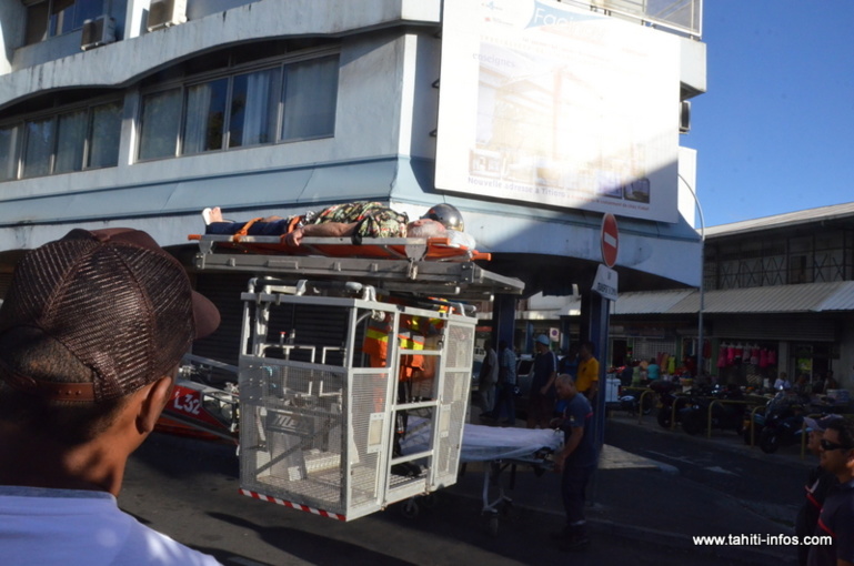 Papeete : spectaculaire évacuation en centre-ville