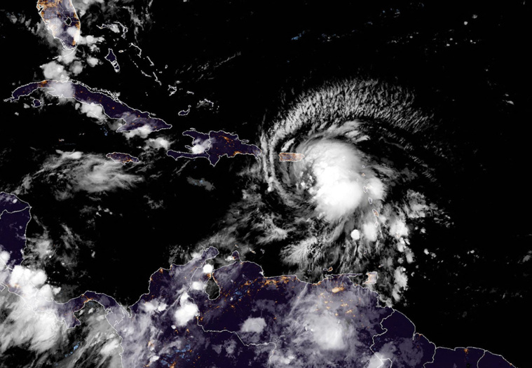 Crédit NOAA/GOES / AFP