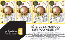 Fête de la musique demain sur Polynésie 1ère