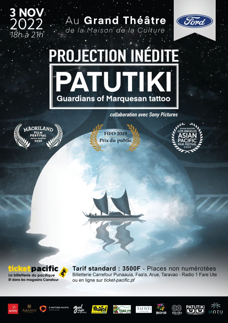 Le documentaire Patutiki remastérisé par Sony Pictures