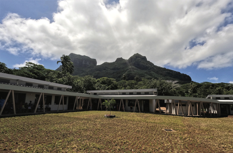 L'école Tamarutuitui inaugurée à Bora Bora