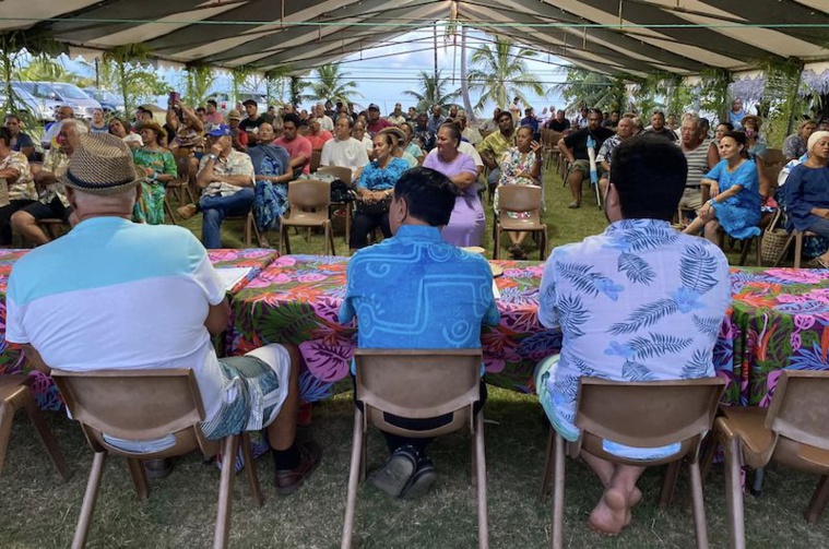 Le Tavini en séminaire à Moorea pour construire un "projet de société"