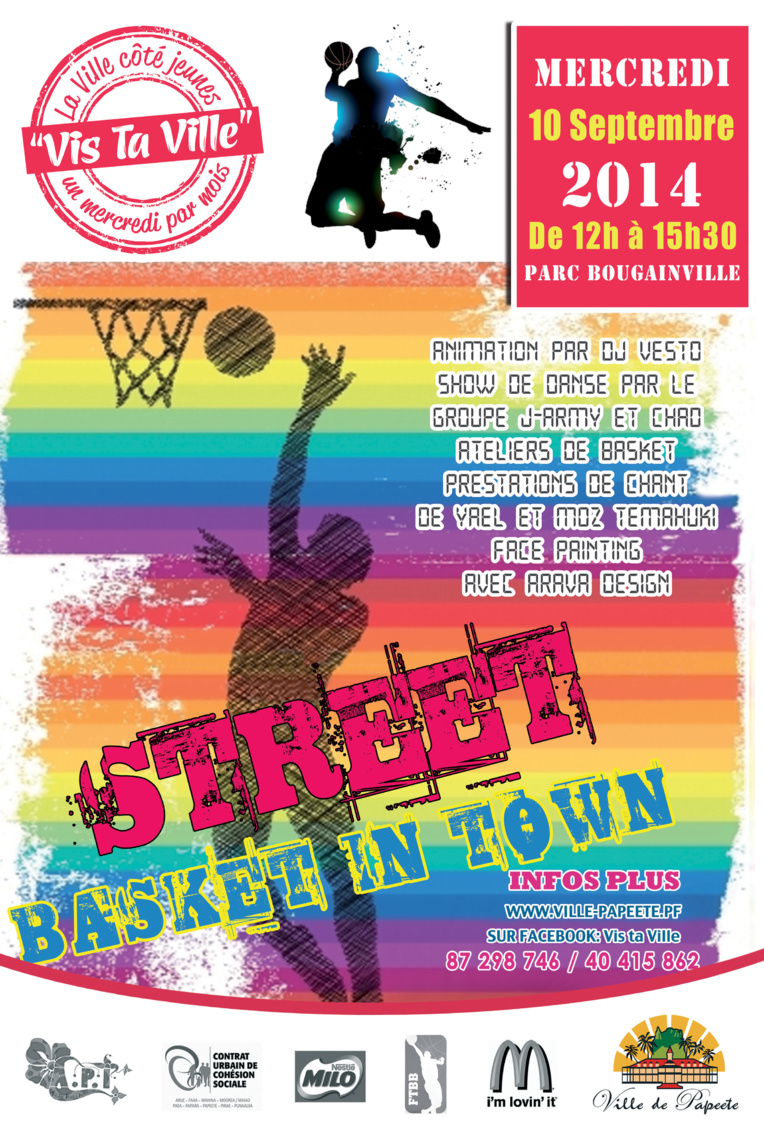 Le Street-basket s’invite à "Vis Ta Ville" ! Rendez-vous mercredi 10 septembre