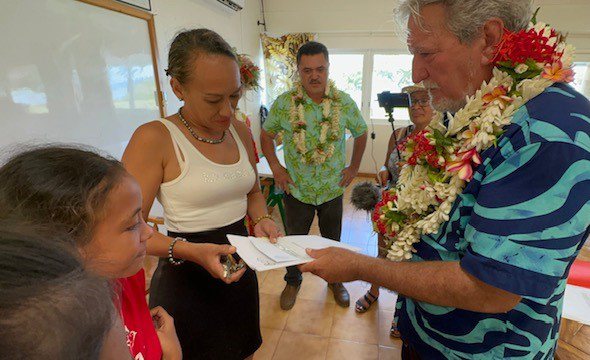 Trois familles relogées à Moorea