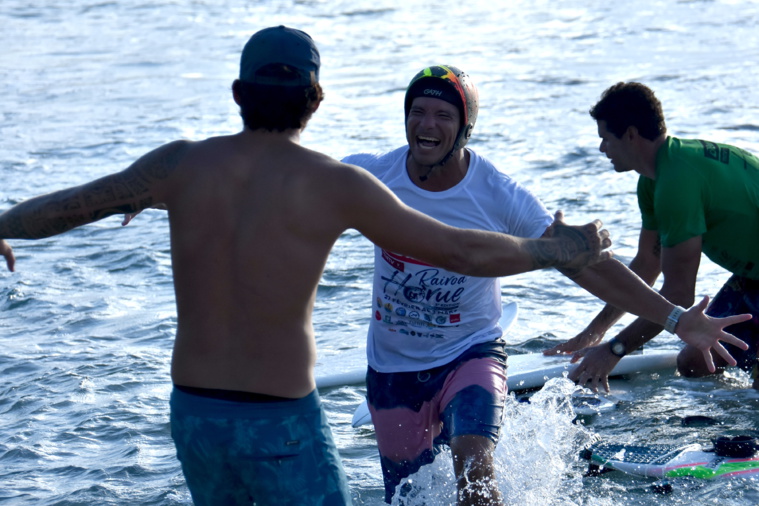 Grâce à une dernière vague surfée à 20 secondes du buzzer, Ariimoana David s'est offert la victoire à la Rairoa Horue, succédant à Kauli Vaast au palmarès.
